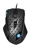 Sharkoon Drakonia Black Gaming Laser Maus 8200 dpi (11 Tasten) schwarz