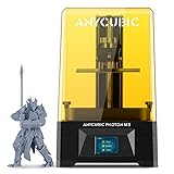 ANYCUBIC Photon M3 3D Drucker, Resin 3D Drucker mit 7,6 Zoll Hochwertiger 4K+ Monochrom-Bildschirm...