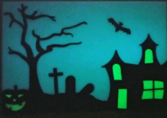 3d-modell halloween fensterdeko