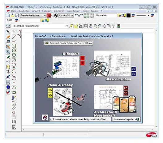 3d-software becker cad 10