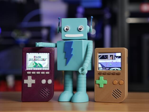 3d-modell 3d-model gameboy mini