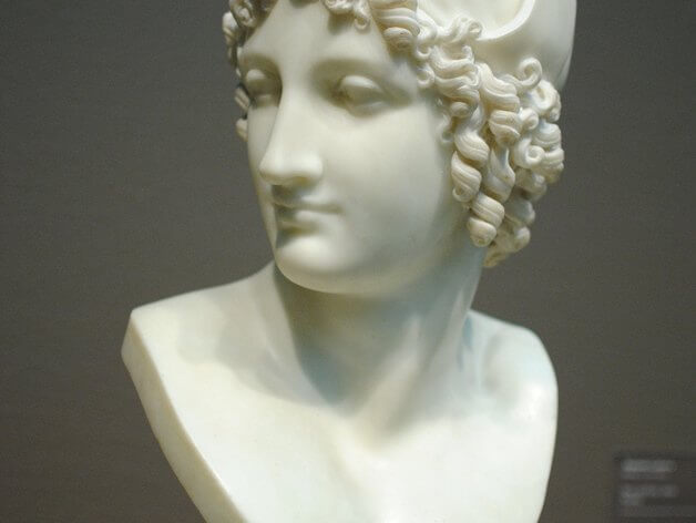 3d-modell büste paris 3d-model bust