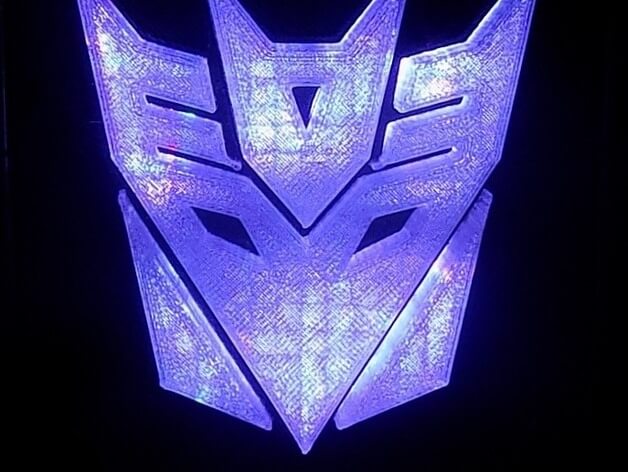 3d-modell transformers lampe 3d model shade